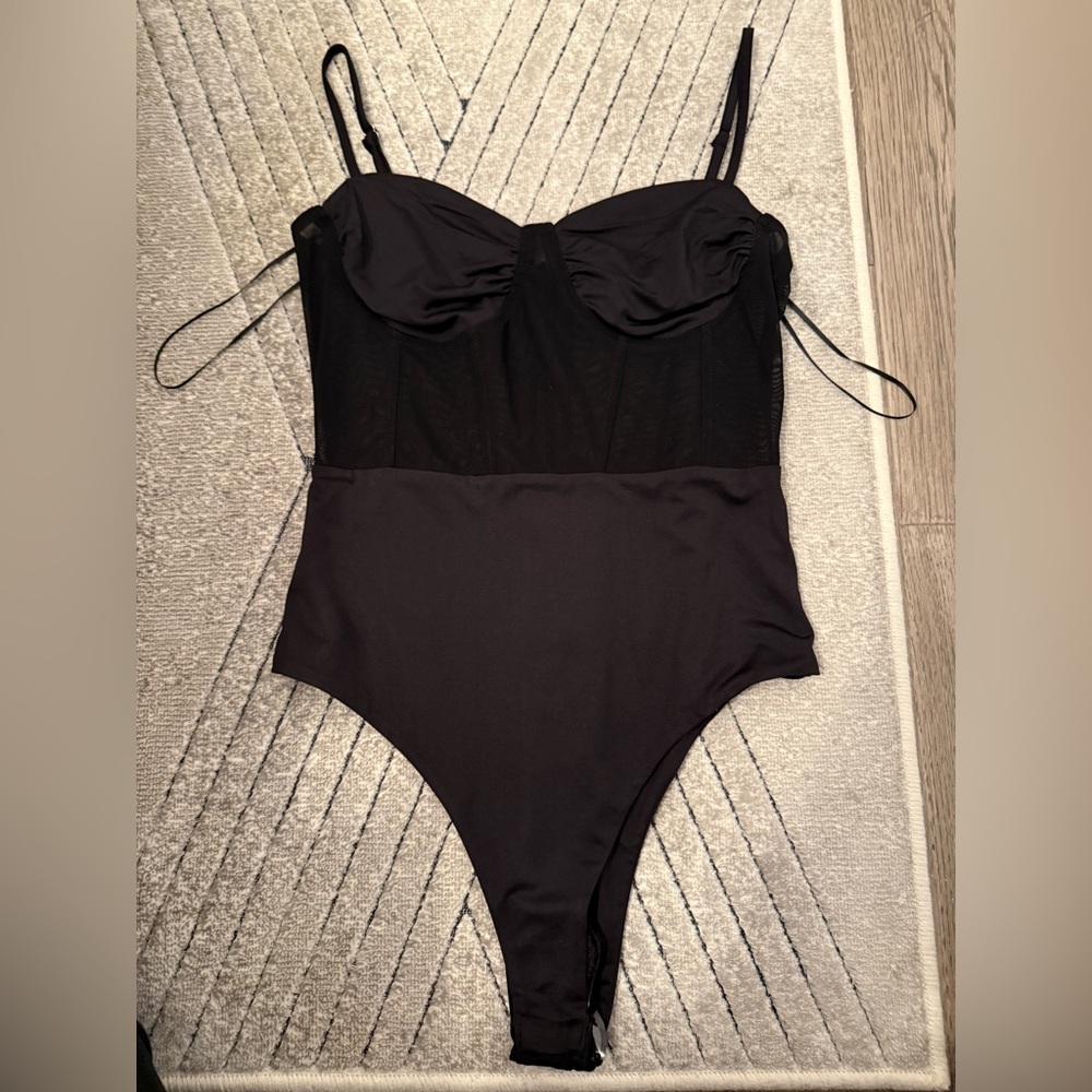 Princess Polly Black Bodysuit